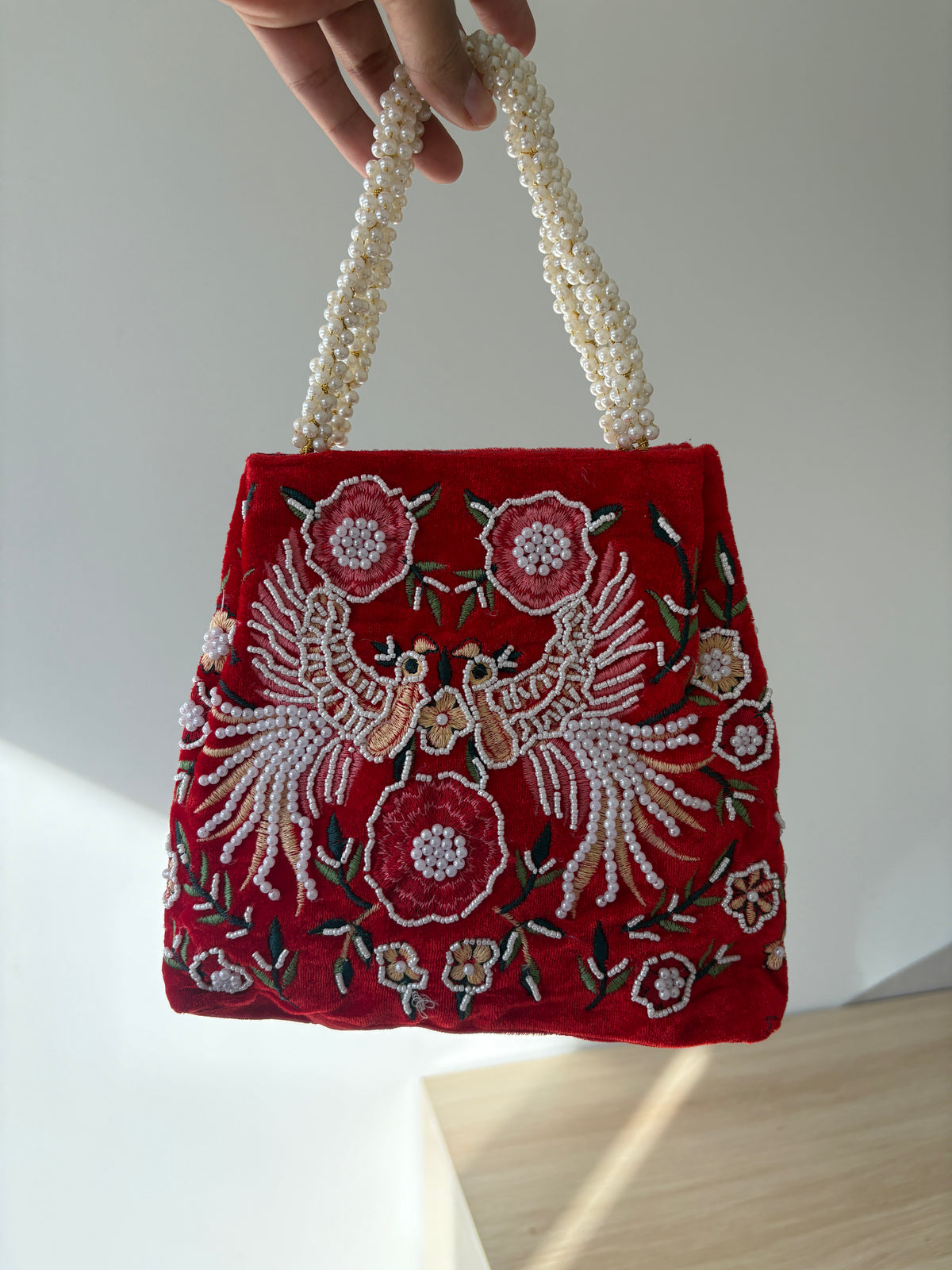 Red Mor Purse by Rang & Rani