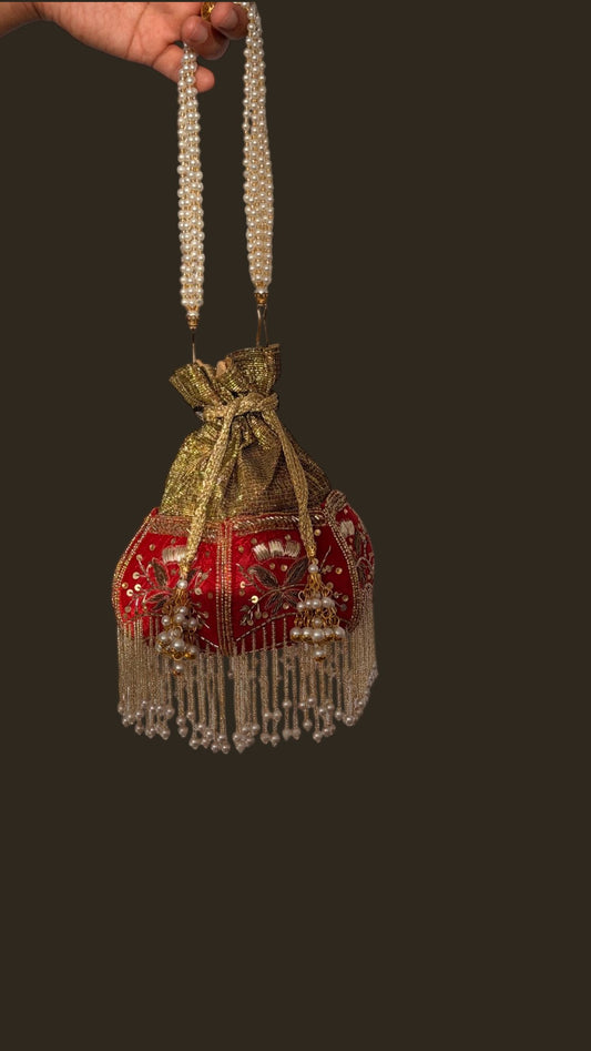 Red Jhalar-E-Rang