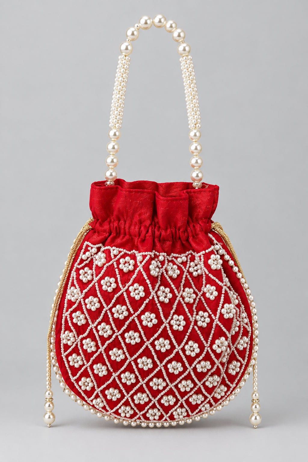 Red Moti Potali by Rang & Rani