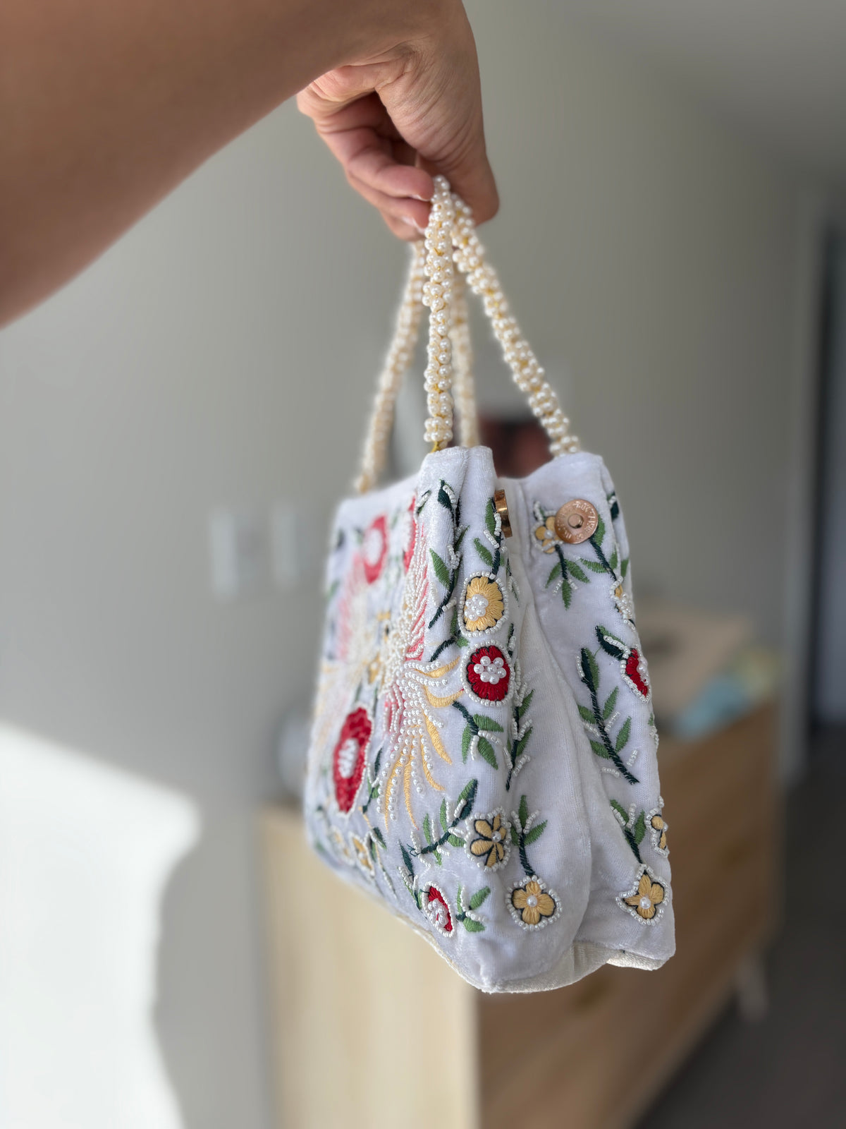 White Mor Potali by Rang & Rani