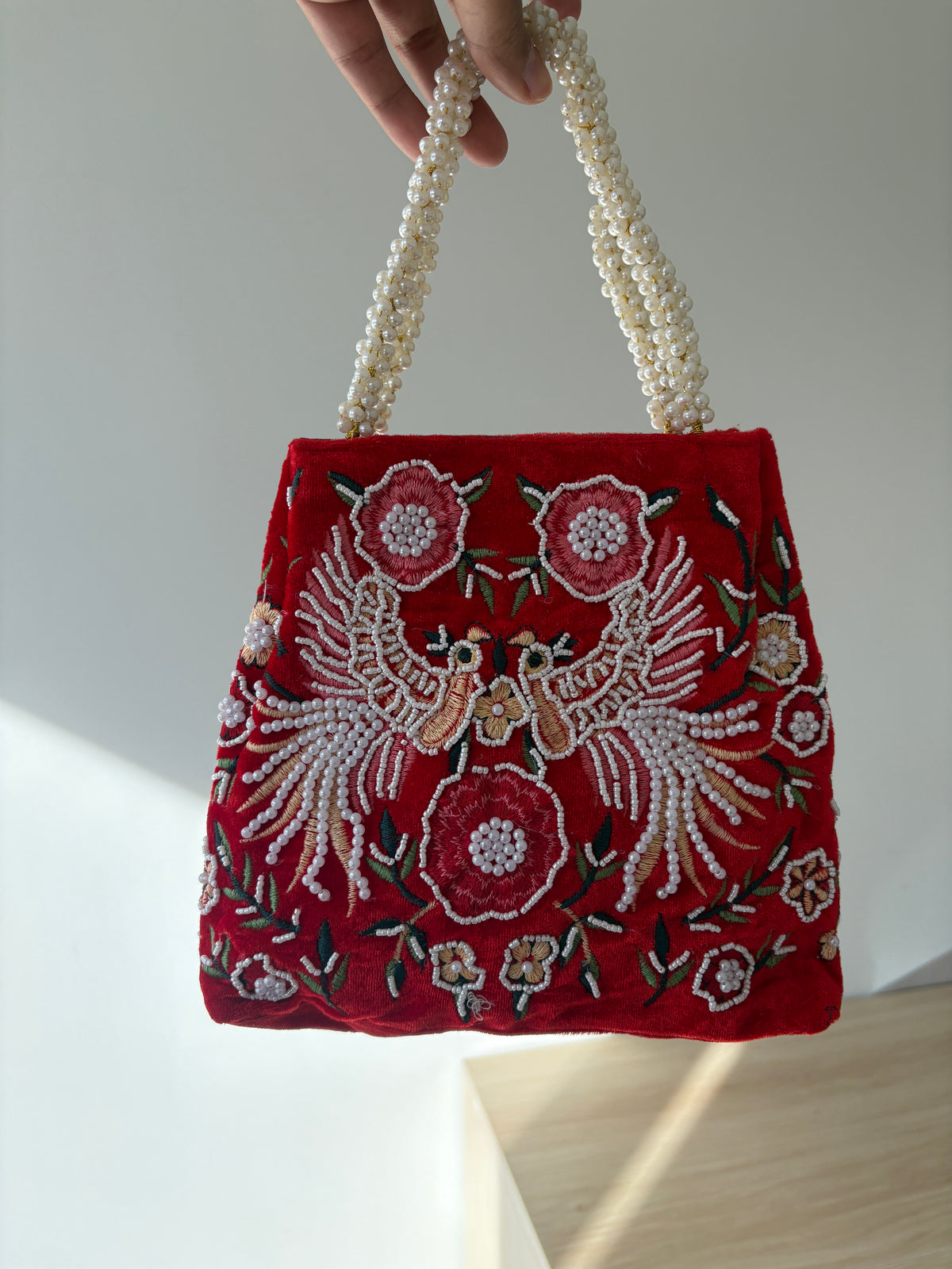 Red Mor Purse by Rang & Rani