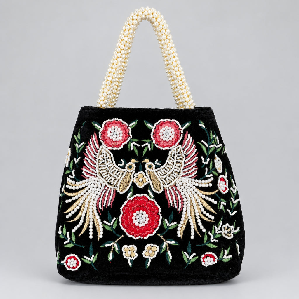 Black Mor Purse by Rang & Rani