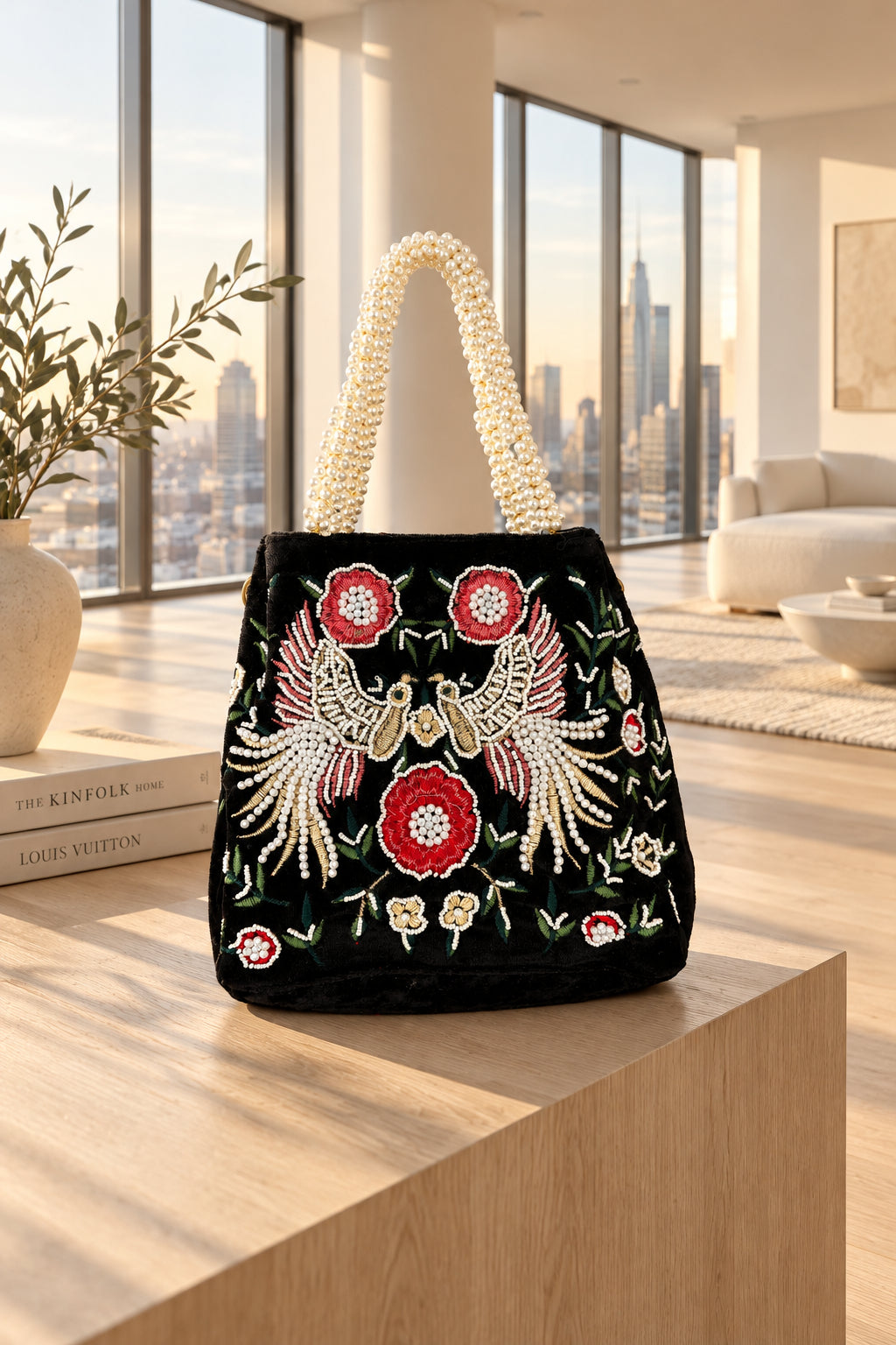 Black Mor Purse by Rang & Rani